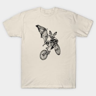 SEEMBO Bat Cycling Bicycle Cyclist Bicycling Bike Fun Biker T-Shirt